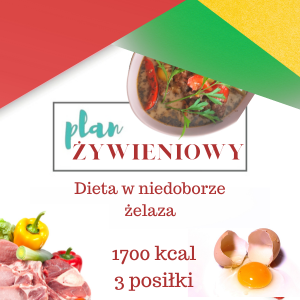 Dieta w niedoborze żelaza