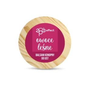 Konopny balsam do ust OWOCE LEŚNE 10 ml